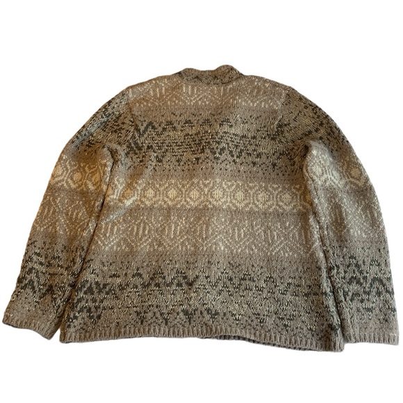 Coldwater Creek Wool Alpaca cashmere ZIP Sweater - Picture 2 of 10